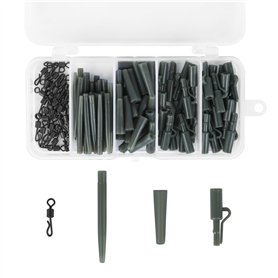 Jubaopen 120PCS Kit d'Accessoires de Pêche à la Carpe