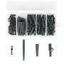Jubaopen 120PCS Kit d'Accessoires de Pêche à la Carpe