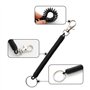 Noir 160 mm Lanière à Ressort Spirale