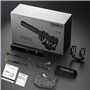 COMICA VM20 Caméra Shotgun Microphone, Vidéo Micro Super-Cardioïde avec écran OLED, Batterie au Lithium Rechargeable — 3.5mm Uni