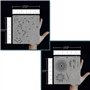 murs et carrelage – Confettis et feux d'artifice – Lot de 2 – 15