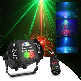 Nauotk Lampe de Scène avec Télécommande