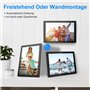 SURFOU Cadre Photo Numerique WiFi 10,1" 1280P Full HD avec écran Tactile LCD IPS, 16Go Stockage avec Fonction Photo, Rotation Au