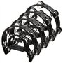 MIVIDE 4pcs Tambourin Demi-Lune