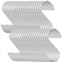 LOLYSIC Lot de 100 Crochet S Acier Inoxydable de 7