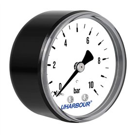 UHARBOUR Manometre Pression Eau