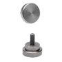SUXING Points de contact plats pour indicateur numérique à cadran jauge d'épaisseur jauge de profondeur M2.5 tige filetée 10 mm