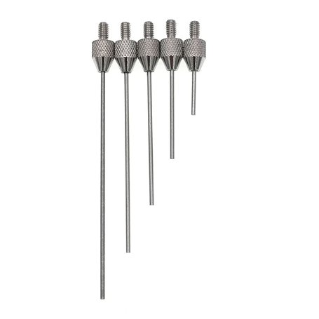 Lot de points de contact pour jauge de profondeur - Filetage M2.5 - Diamètre : 1 mm - Diamètre : 1 mm