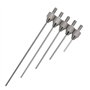 Lot de points de contact pour jauge de profondeur - Filetage M2.5 - Diamètre : 1 mm - Diamètre : 1 mm