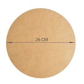 MOCUI Papier sulfurisé ronde de cuisson