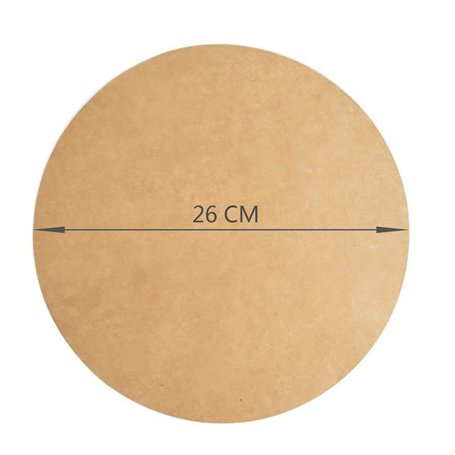 MOCUI Papier sulfurisé ronde de cuisson