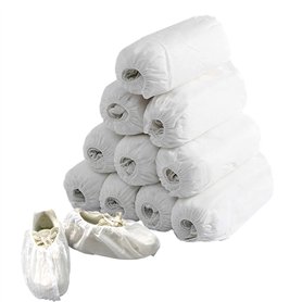 Fashionapple Lot de 100 Couvre-Chaussures jetables en Tissu Non tissé pour Le Nettoyage de Moquette
