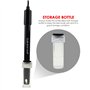 DANOPLUS 300 cm de longueur Câble Électrode Sonde de pH remplaçable (0-14 pH), Connecteur BNC avec 6 sachets de poudre d'étalonn