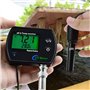 2 en 1 Combo pH & Température Mètre Eau Qualité Testeur Remplaçable BNC pH Électrode pour Aquariums Hydroponique Réservoirs Aqua