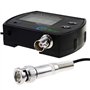 2 en 1 Combo pH & Température Mètre Eau Qualité Testeur Remplaçable BNC pH Électrode pour Aquariums Hydroponique Réservoirs Aqua