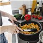 Oliver's Kitchen ® Pince de Cuisine Alimentaire x2 en Silicone et Inox avec Clip de Verrouillage pour un Rangement Facile - Idéa