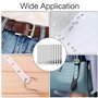 Huayue 15pcs Poinçon Creux En Cuir, Outils De Poinçon De Trou Perforateurs à Trous Pour Cuir Outils De Travail De La Maroquineri