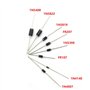 KSOPUERT DIP Schottky Lot de 100 diodes 8 valeurs 1N4148/1N5399/1N5408/1N4007/1N5822/1N5819/FR107/FR207