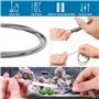 Kit de Nettoyage pour Narguilé - 4 Brosses de Nettoyage de Qualité Supérieure pour le Nettoyage de Narguilé - Kit de Nettoyage p