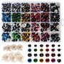 Realjoy 600 Pcs Yeux de Securite Amigurumi en Plastique