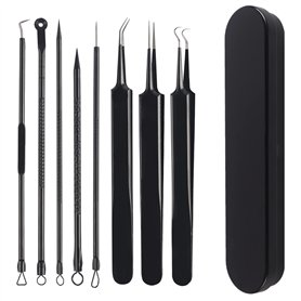 8pcs Extracteur Point Noir