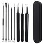 8pcs Extracteur Point Noir