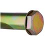 YoiYee Lot de 5 boulons d'extension M10, ancrages robustes pour béton et maçonnerie, acier zingué, installation facile et mainti