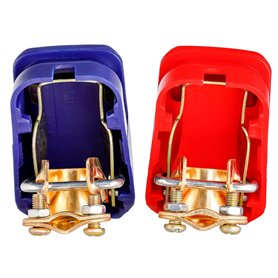 YoiYee Lot de 2 connecteurs de borne de batterie de voiture à dégagement rapide