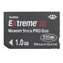SanDisk Carte Memory Stick (MS) Pro Duo Extreme III 133x Carte Mémoire Flash 1 Go