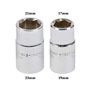 2Pcs Clé à Ergots TéLescopique, 17-19mm 21-23mm Douilles Standard Pour Les Outils De Secours De Panne De Pneu De Rechange De Voi