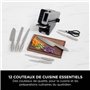 Jeu de 14 couteaux NINJA StaySharp - Acier inoxydables et bloc de bois - K62014EUUK