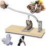 Oyster Shucker Ensemble de couteaux à huîtres en acier inoxydable Fait à la main Réglable avec des outils pour hôtel