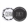 Aimant pour Lave-Vaisselle Propre Sale Aimant de Lave Vaisselle Dirty Clean Universel Indicateur pour Réfrigérateur Machine à La
