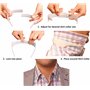 Slick Collar Collier de chemise réglable Bonus Ensemble de 3 pièces avec supports de col pour homme et femme avec collier fin et