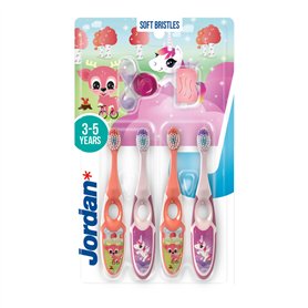 Jordan ® | Step 2 Brosse à dents pour enfants | Brosse à dents pour enfants de 3 à 5 ans | Poils souples