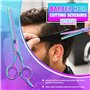 Lot de 14 paires de ciseaux de coiffeur professionnels de 6,7 pouces - Ciseaux de coiffure tranchants - Haute qualité - Acier in