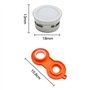 DXLing 16 PCS Mousseurs Robinet Acier Inoxydable Mousseur Aérateur Robinet Économiseurs d'Eau Bubbler Remplaçable Barboteur Acce
