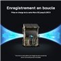 WOLFANG Caméra de Chasse Solaire 4K 30fps 46MP WiFi Bluetooth Camera Chasse avec Carte Micro SD U3 32GB Vision Nocturne IP66 Éta