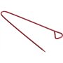 Lot de 8 arrête Mailles en Aluminium Aiguilles à Tricoter Crochet Outils Fondamentaux 4 Tailles Couleur Aléatoire