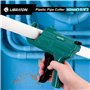 LIBRATON Coupe-tuyau en PVC 42 mm, Coupe tuyau à Cliquet, Coupe-Tube à Une Main, Coupe Tuyaux PEX avec Outil D'ébavurage, pour C