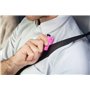 RESQME Porte-Clés Sécurité Voiture, Brise-Vitre et Coupe-Ceinture, Marteau d’Urgence, Fabriqué aux États-Unis, Vert, Lot de 2