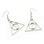 PPX 6 Paires Symbols Set de Boucles d'oreilles Couleur Argent,avec Boîte à Bijoux