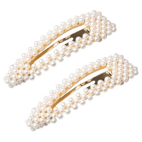 Pinces à Cheveux Perle Artificielle