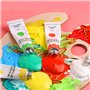 37 PCS Kit Peinture Acrylique, Topsics Set de Peintures Acrylique 24x12ml Tubes Peinture, Non Toxique Peintures pour Débutant Ar
