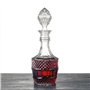 Skelang Carafe whisky avec bouchon géométrique hermétique