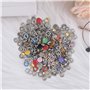 EuTengHao Lot de 804 boutons pression creux et solides en métal avec outil de réglage pour les travaux manuels et la couture en 