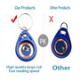 YAVIS 100pcs Badges RFID Porte-clés Smart ID Key Tag 125KHz Carte d'Accès d'Entrée de Contrôle de Porte Proximité EM4100 TK4100 