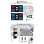Autoradio Universel ERISIN 6.2 Pouces Android 10.0 Double Din pour véhicules Nissan Prend en Charge GPS Navi Carplay Android Aut