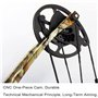 REAWOW Kit Arc à Poulies Tir à l'arc Arcs Compound Set 30-40Livres Réglable Arc de Chasse 310 FPS pour Adultes Jeunes Débutants 