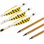REAWOW 31 Pouces Flèche de Carbone 12pcs de Tir à l'arc Flèches de Chasse avec 4" Les Plumes Naturelles pour Pratique du Cible D